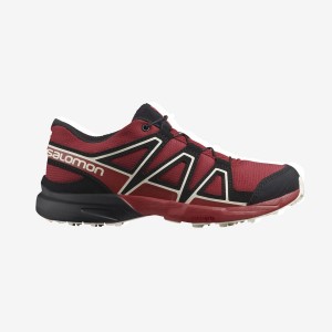 Kids' Salomon SPEEDCROSS Trail Running Shoes Red | UAE2026FDN