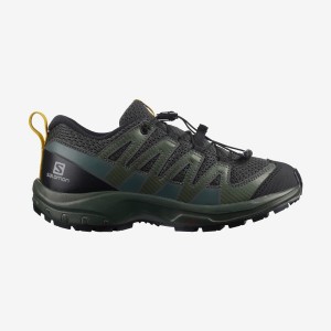 Kids' Salomon XA PRO V8 Trail Running Shoes Olive | UAE2030KOR