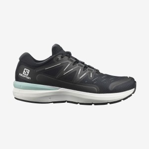 Men's Salomon SONIC 4 Confidence Running Shoes Black / White | UAE3478LIS