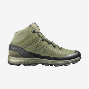 Men's Salomon SPEED ASSAULT FORCES Boots Olive | UAE3359AHK