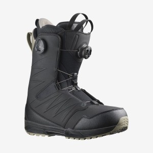 Men's Salomon SYNAPSE FOCUS BOA Ski Boots Black | UAE2864EBC