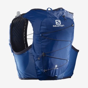 Women's Salomon ACTIVE SKIN 8 Running Packs Blue | UAE2274CTV