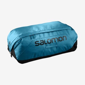 Women's Salomon OUTLIFE DUFFEL 100 Bags Blue | UAE2197HAP