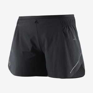 Women's Salomon SENSE AERO 5'' Shorts Black | UAE2338GSO