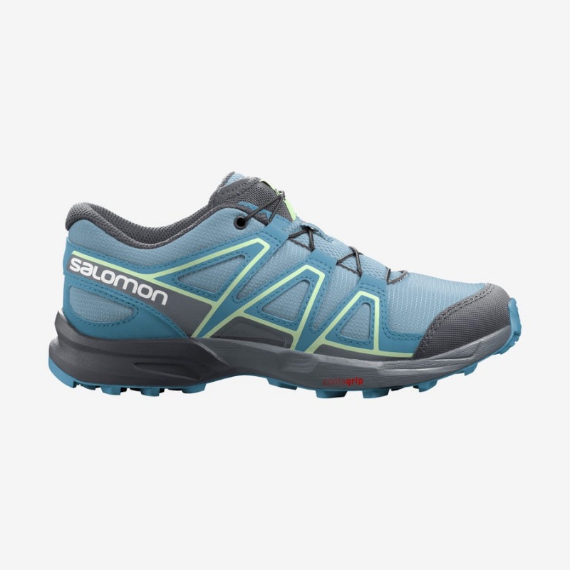 Kids' Salomon SPEEDCROSS Trail Running Shoes Blue | UAE2024SGL