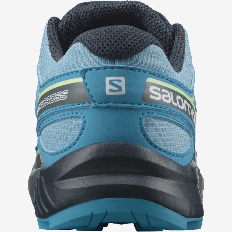 Kids' Salomon SPEEDCROSS Trail Running Shoes Blue | UAE2024SGL