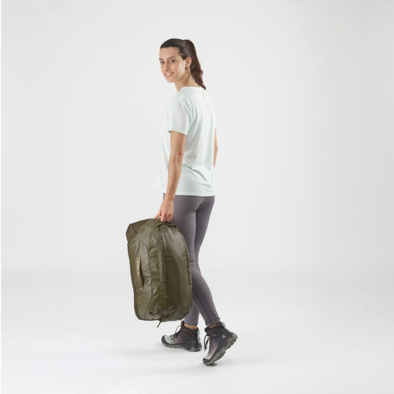 Women's Salomon OUTLIFE DUFFEL 25 Bags Olive | UAE2213FDN