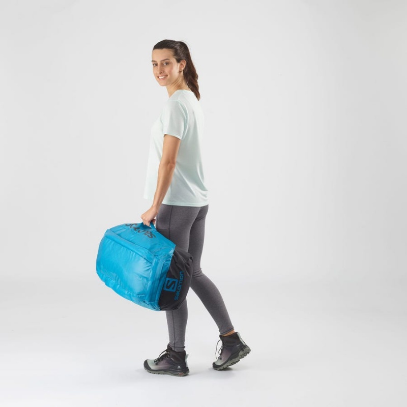 Women's Salomon OUTLIFE DUFFEL 45 Bags Blue | UAE2208QMA