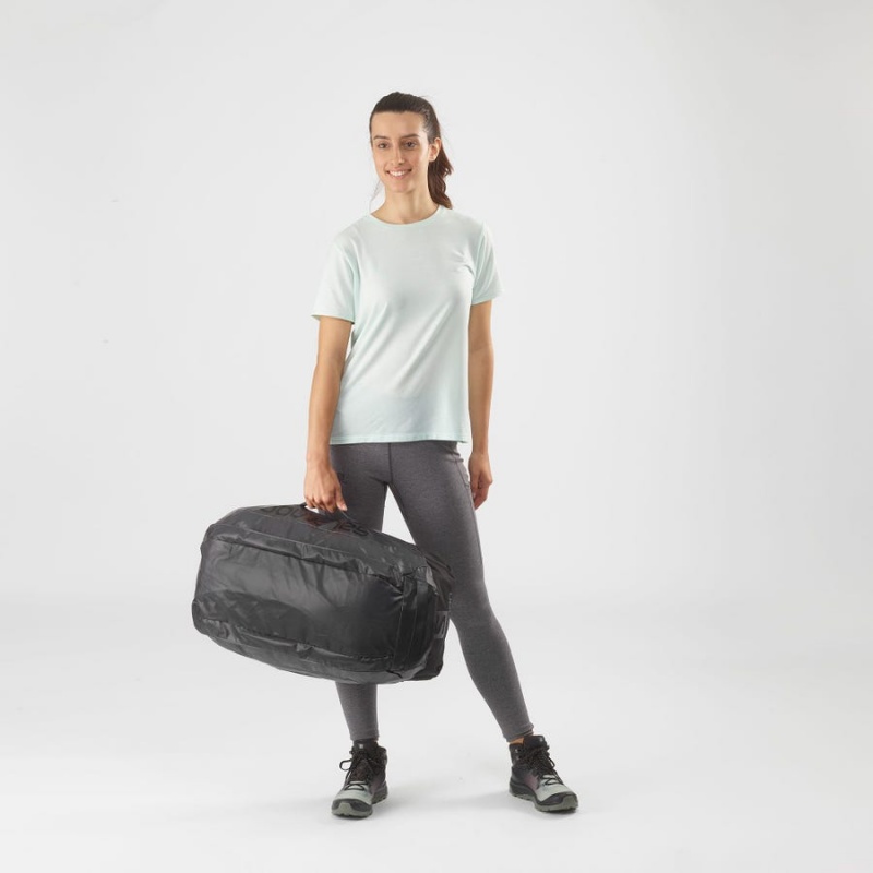 Women's Salomon OUTLIFE DUFFEL 45 Bags Black | UAE2207MQZ