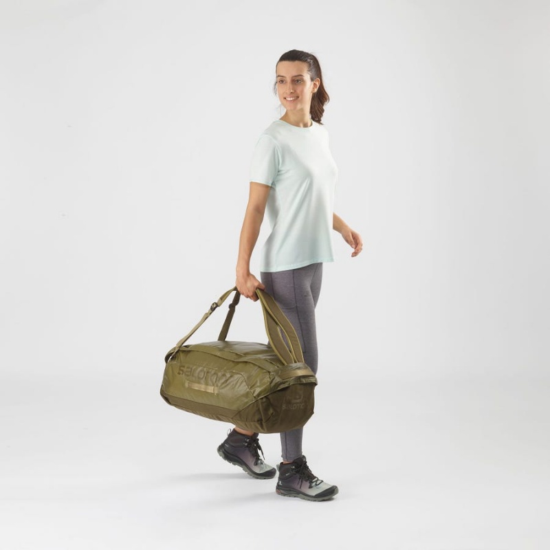 Women's Salomon OUTLIFE DUFFEL 45 Bags Olive | UAE2209WNB