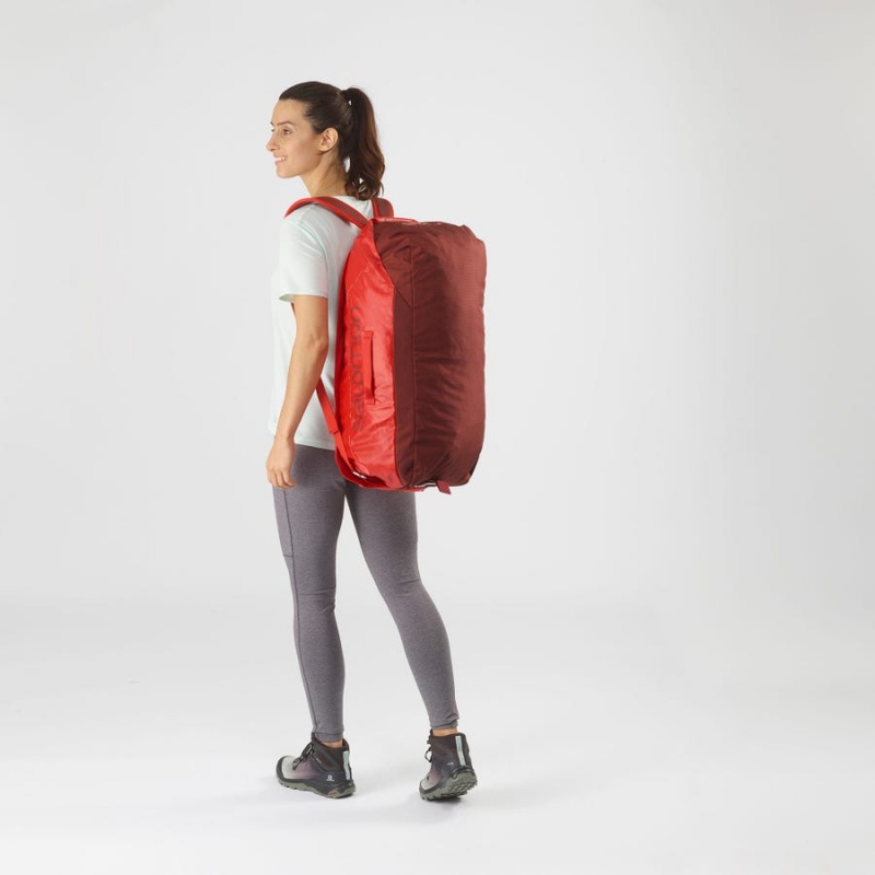 Women's Salomon OUTLIFE DUFFEL 45 Bags Red | UAE2210AHK