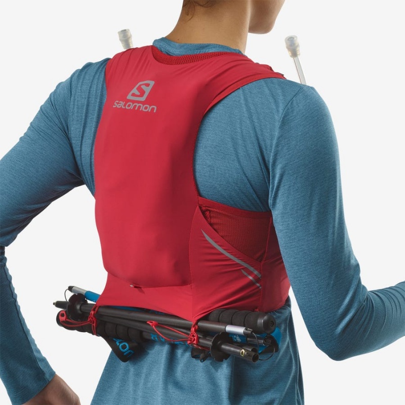 Women's Salomon SENSE PRO 5 Running Packs Red | UAE2294BEX