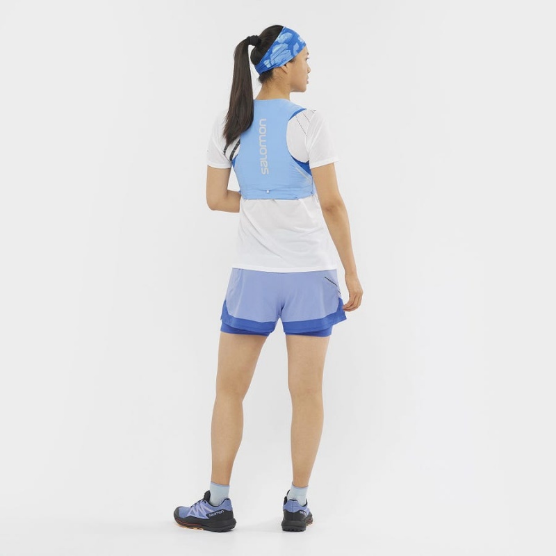 Women's Salomon SENSE PRO 5 Running Packs Blue | UAE2292CTV